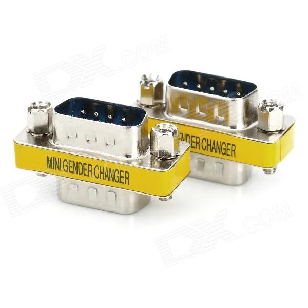 ADAPTER SERIAL 9 MALE-9 MALE