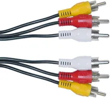 3 RCA TO 3 RCA 5M CABLE