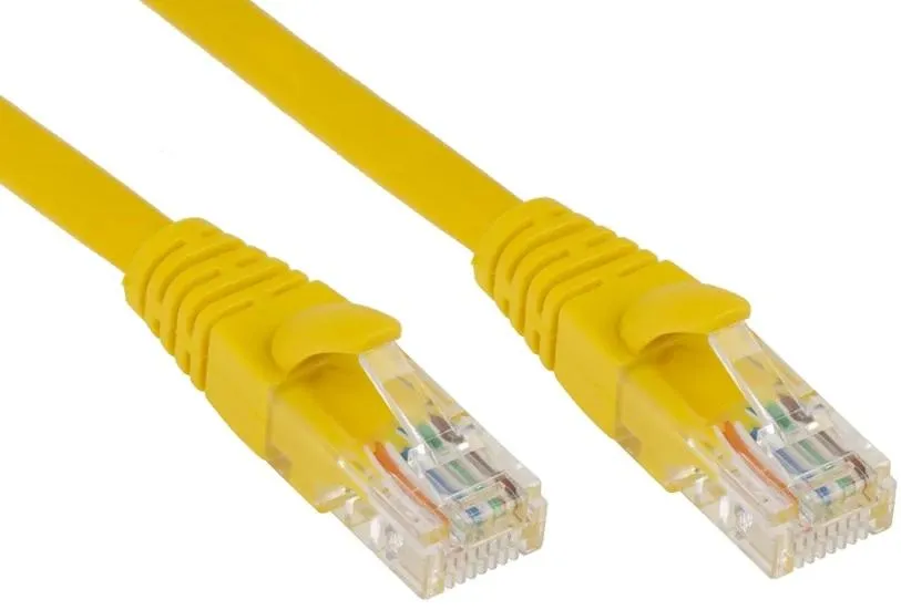 CAT5E 1MTR YELLOW