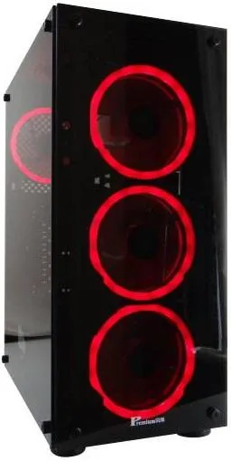 GAMING CASE NO PSU 4 LED FAN