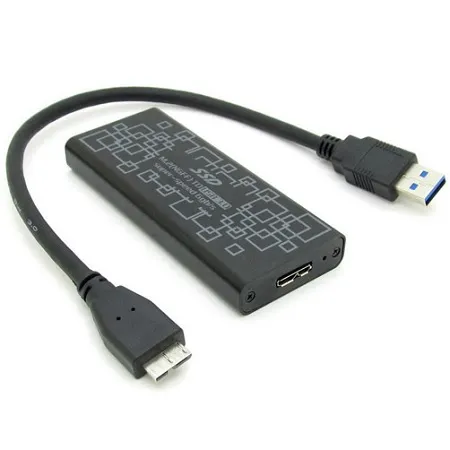 USB3 TO M.2 SATA SSD CHASSIS