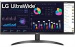 LG 29 inch UltraWide FHD HDR10 IPS Monitor - 21:9 QHD Format, 2560 x 1080, 5ms Response Time GTG, 1000:1 Typ. Contrast Ratio, 250cd/m² Brightness, 2x HDMI, 1x DisplayPort, Retail Box, 3 year warranty
