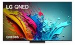 LG 65 inch QNED 86 series UHD ThinQ AI Smart TV - 3840 x 2160 Resolution, Refresh Rate Refresh Rate 120Hz, Digital TV Reception (Terrestrial, Cable, Satellite) DVB-T2/C/S2, 4x HDMI Ports, 2x USB, 1x LAN Port, Built in Wi-Fi 802.11.b/g/n/ac, Stereo 2-way, 2.0 Channel 20W Total, webOS 24 Smart TV, Remote Control, Retail Box , 2 year Limited Warranty