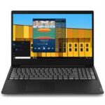 Lenovo IdeaPad 3 series Black Notebook - Intel Celeron Dual Core N4020 1.10Ghz with Turbo Boost up to 2.8Ghz 4MB L3 Cache Processor, 4GB DDR4-2400 Memory onboard, Supports 4GB Max Mem, No memory slots, 500GB SATA Hard Drive, NO optical drive, 15.6" WXGA HD (1366 x 768 resolution) LED Backlit Display, Intel UHD Graphics 600, 802.11ac Wireless Lan, Bluetooth, Webcam, 2 Cell battery, Standard US Keyboard, 2x USB 3.2 (Gen 1), 1x USB 2.0, HDMI output, Dolby Audio, SD Card Reader, 1.7 kg, Microsoft Windows 10 Home 64 bit Edition, Retail Box, 1 year warranty