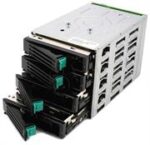 Intel AXX4DRV3GEXP Intel 5S 4 Drive SAS SATA Backplane With Expander-Requires 2 SAS Ports For SC5400BRP And SC5400LX, Retail Box , EOL Limited Warranty
