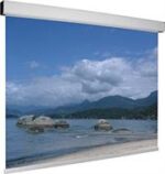 Esquire Manual Projector Screen 300 X 300 Square Format 1:1 Retail Box 1 year Limited Warranty