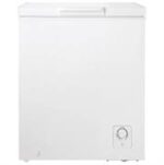 Hisense 142 Litre White Chest Freezer - 142L Net Capacity; Energy Rating; White Finish; Fast Freeze Function; Aluminium Interior; External Handle With Lock; Defrost Drain System; Multi Mode Function: Fridge, Chiller, Freezer, Super Freezer; Adjustable Feet; Low Noise 40db4; 4 Star Freezer; Metallic Spring Loaded Hinges; Wired Basket Retail Box 2 year warranty