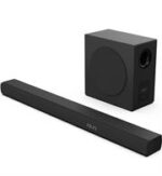 Hisense HS3100 3.1 Channel 480W Soundbar with Subwoofer - 480W Max Audio power, True 3.1 Multi Channel Dolby Digital Plus & DTS Virtual: X, Wireless Subwoofer, Powerful Bass, EzPlay (Easy Control with Hisense TV, HDMI Cable for free, Retail Box, 1 Year Limited Warranty