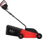 Casals Electric Lawnmower Red- High Quality ABS Plastic, 300mm (30cm) Cutting Capacity Blade , 1000w Rated Power Input , 25 litre Collection Box , 3200 RPM No Load Speed, 3x Cutting Heights 25-40-55mm, Foldable Handle For Easy Storage, Retail Box 1 year warranty