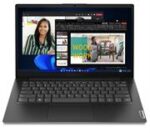 Lenovo V14 G4 Series Black Notebook - AMD Ryzen 3 7320U Quad Core 2.4Ghz with Turbo Boost up to 4.1Ghz 4MB L3 Cache Processor, 8GB LPDDR5 Memory onboard, Supports 8GB Max Mem, No memory slots, 256GB SSD Solid State Hard Drive PCIe, NO optical drive, 14 inch FHD (1920 x 1080 resolution) LED Backlit Display, AMD Radeon 610M Graphics, 802.11ac Wireless Lan, 10/100/1000 Gigabit Ethernet LAN, Bluetooth, Webcam, 2x USB 3.2 Gen 1, 1x USB-C 3.2 Gen 1 (support data transfer / Power Delivery / DisplayPort 1.2), Standard US Keyboard, HDMI output, Kensington Nano Security Slot, 1.5 kg, Microsoft Windows 11 Home 64 bit Edition, Retail Box , 1 year Warranty