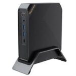 Blackview MP200 Mini Desktop PC - Intel Core i5 Alder Lake Octa Core i5-12450H 3.3Ghz with Turbo Boost up to 4.4Ghz 12MB Intel Smart Cache Processor, 16GB DDR4-3200 Memory, 1TB M.2 2280 SSD, No Optical Drive, 2x USB2.0 Type-A, 2x USB3.0 Type-A, 2x 4K HDMI 1.4b Type A, 1x RJ45 Gigabit Ethernet port, 1x DC Jack, 1x 3.5mm Audio-in/out Jack and 2.4G+5.0G dual band WiFi, Bluetooth 4.2, Microsoft Windows 11 Professional 64 Bit Edition, Retail Box, 1 Year Warranty
