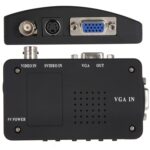 BNC + SVIDEO TO VGA