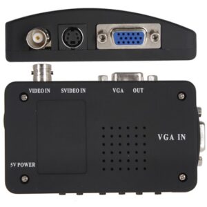 BNC + SVIDEO TO VGA