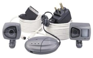 MICROMARK TWIN CAM,BLACK & WHITE CCTV