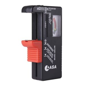 Battery capacity tester aa aaa c d 9v