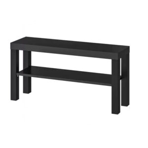 Modern tv stand storage - coffee table & side shelf for small spaces
