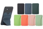 PU LEATHER CREDIT CARD PHONE HOLDER