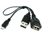 USB (M) TO (F)+(M)+MICRO (M)