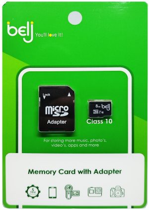 8GB MSD CARD WITH ADAPTOR