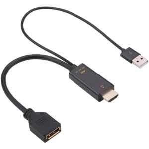 HDMI MALE TO DISPLAY PORT FEMALE PASSIVE